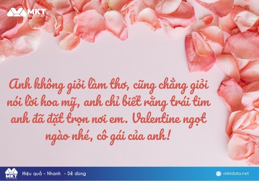 Câu chúc Valentine hay